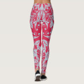 Viva Magenta en Silver Leggings (Achterkant)