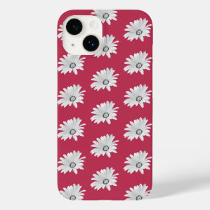 Viva Magenta Floral Daisy iPhone / coque ipad