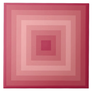 Viva Magenta Murex Shell Squares Keramische Tegel Tegeltje