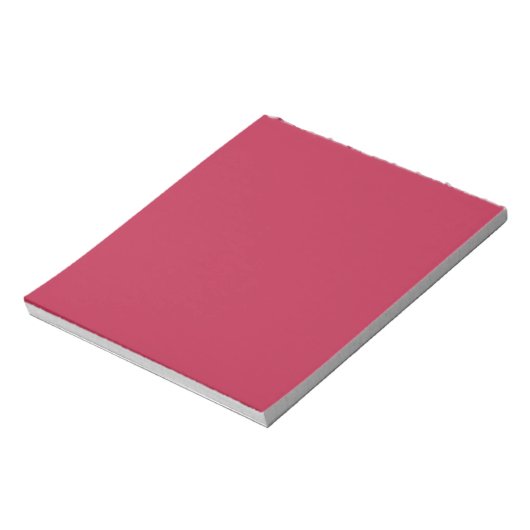 Viva Magenta Solid Color Notitieblok (Gedraaid)
