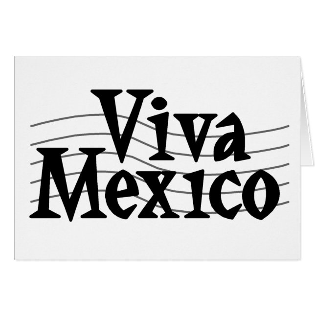Viva Mexico (Voorkant Horizontaal)