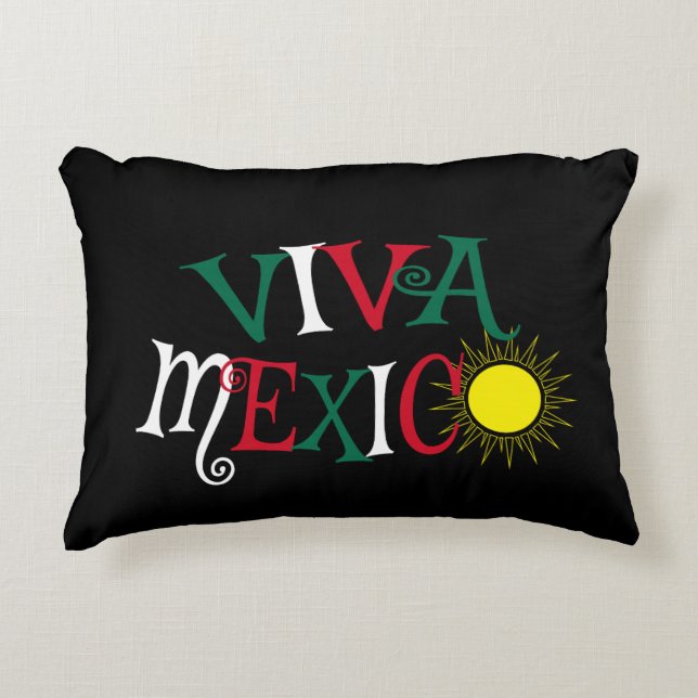 Viva Mexico Accent Kussen (Voorkant)