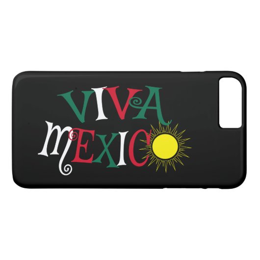 Viva Mexico Case-Mate iPhone Case (Achterkant (Horizontaal))