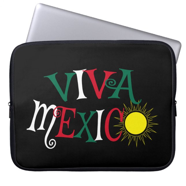 Viva Mexico Laptop Sleeve (Voorkant)
