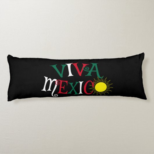 Viva Mexico Lichaamskussen (Achterkant)