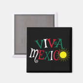 Viva Mexico Magneet (Voorkant / Achterkant)