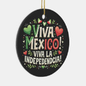Viva Mexico Mexicaanse onafhankelijkheidsdag  Keramisch Ornament (Rechts)