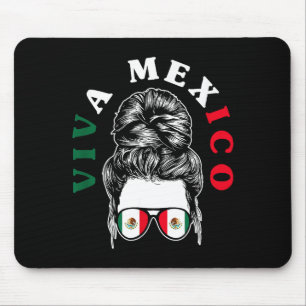 Viva mexico mexicaanse trots vlag mexico wortelsVi Muismat