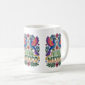 ¡Viva México! Mexican Pride Coffee Mug (Devant droit)