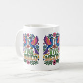 ¡Viva México! Mexican Pride Coffee Mug (Devant gauche)