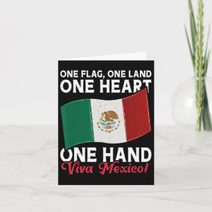 Viva Mexico - Mexico Flag Mexican Independence Day Kaart