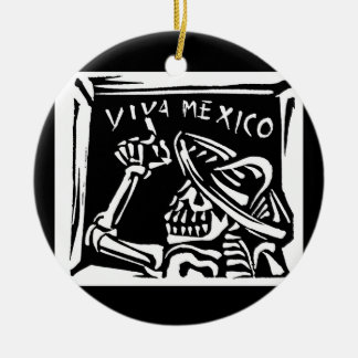Viva Mexico - Mexico's dag van de dood Keramisch Ornament