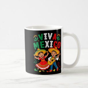 Viva Mexico Onafhhankelijkheidsdag Vlag Viva Mexic Koffiemok