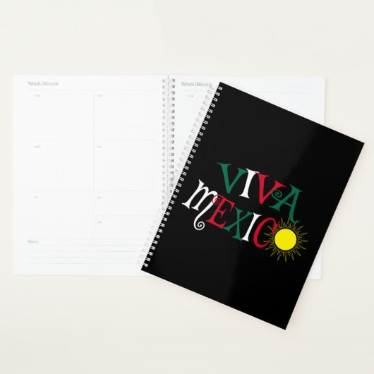 Viva Mexico Planner (Display)