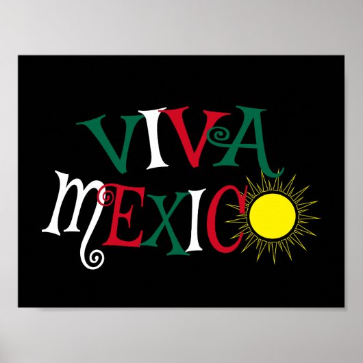 Viva Mexico Poster (Voorkant)