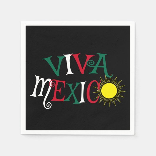Viva Mexico Servet (Voorkant)