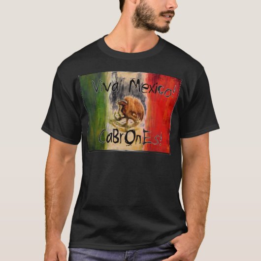 Viva mexico t-shirt (Voorkant)