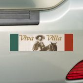 Viva Pancho Villa bumper sticker (Op auto)
