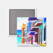 ¡Viva Puerto Rico! Magneet (Voorkant / Achterkant)