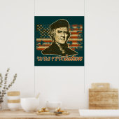 Viva Revolution Jefferson Poster (Keuken)