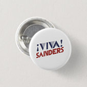 Viva Sanders 2016 Ronde Button 3,2 Cm (Voorkant /achterkant)