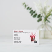 Viva Shot Visitekaartjes (2-zijdig) (Staand voorkant)