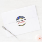 Viva Vegas! Ronde Sticker (Envelop)