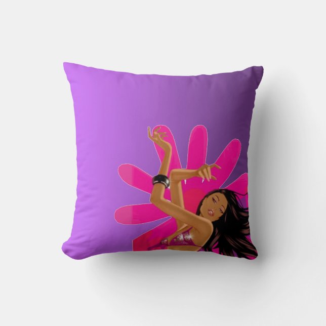 Viva violet et Coussin blanc (Recto)