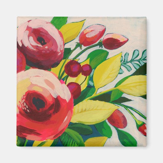 Vivacious Blooms Magneet (Voorkant)