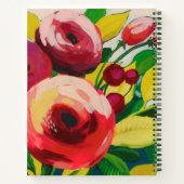 Vivacious Blooms Notitieboek (Achterkant)