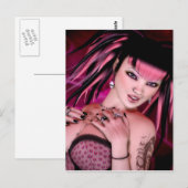 Vivacious Gothic Briefkaart (Voorkant / Achterkant)