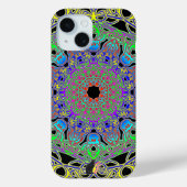 Vivacious Spectra Glyph Hoesje-Mate iPhone Case (Achterkant)
