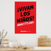 ¡Vivan los Niños ! Poster (Abort73.com) (Cuisine)