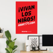 ¡Vivan los Niños ! Poster (Abort73.com) (Bureau à domicile)