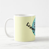 Vivant la tasse rêveuse de logo (Gauche)