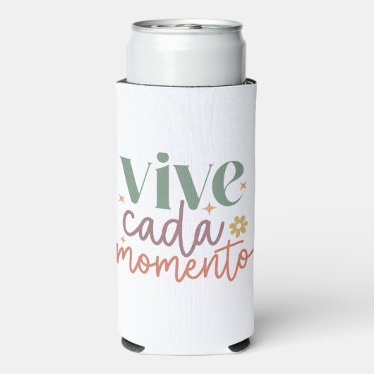 "Vive Cada Momento" Inspirerend quote (Seltzer Achterkant)