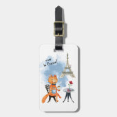 Vive la France AcrylBagagelabel Bagagelabel (Voorkant verticaal)