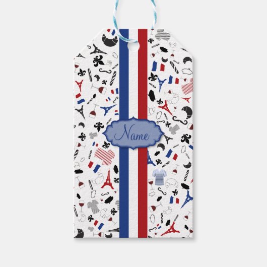 Vive la France Cadeaulabel (Voorkant)