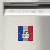 Vive la France owl Magneet (Insitu (Vaatwasser))