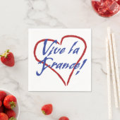 Vive la France Papier Cocktail Servetten (Insitu)