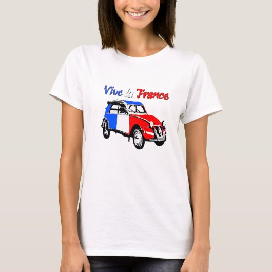 VIVE LA FRANCE T-SHIRT (Voorkant)