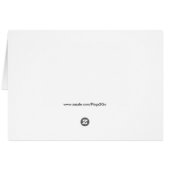 Vive la France Typografie Blank Inside (Achterkant Horizontaal)