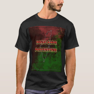 Vive la Palestine T-shirt pour hommes décontracté