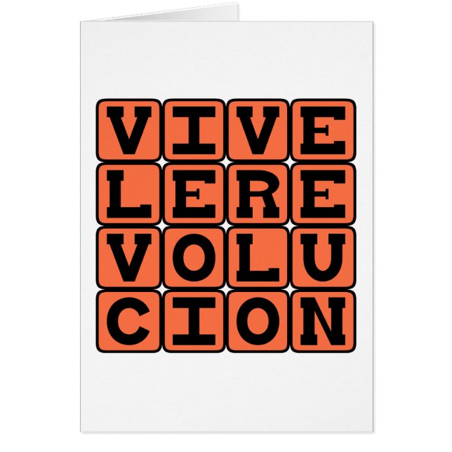 Vive La Révolution, Vive La Révolution (Devant)