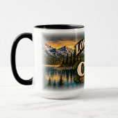 Vive la tasse combo noir du cône (Gauche)
