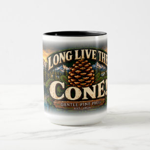 Vive la tasse combo noir du cône