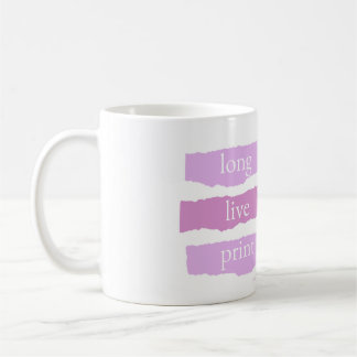 vive la tasse de café imprimée