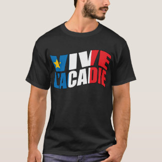 Vive l'acadie t-shirt