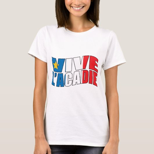 Vive l'acadie t-shirt (Voorkant)