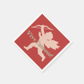 Vive L'amour Cupid paper napkins Servet (Hoek)